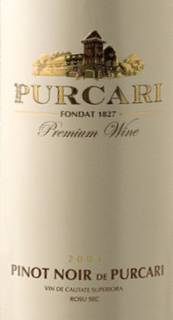 Premium Wine Pinot Noir de Purcari