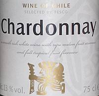 Wine of Chile Chardonnay