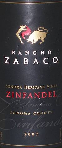 Rancho Zabaco Heritage Vines Zinfandel