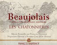 Beaujolais Les Chatonnieres