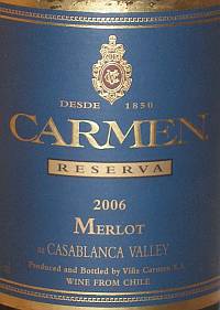 Carmen Reserva Merlot