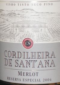 Cordilheira de Sant`Ana Merlot Reserva Especial