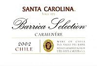 Santa Carolina Barrica Selection Carmenere (Gran Reserva)