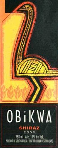 Obikwa Shiraz