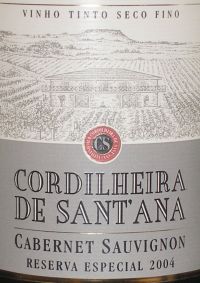 Cordilheira de Sant`Ana Cabernet Sauvignon Reserva Especial