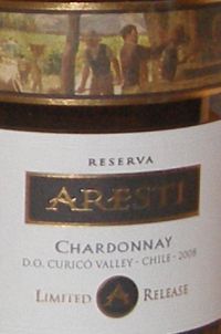 Aresti Reserva Chardonnay Limited Release