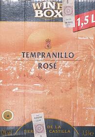 Wine Box Tempranillo Rose Vino de la Tierra de Castilla