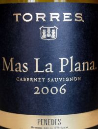 Torres Mas La Plana Cabernet Sauvignon