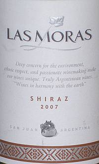 Las Moras Shiraz