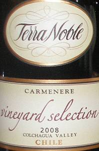 TerraNoble Vineyard Selection Carmenere