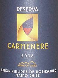 Reserva Carmenere Baron Philippe de Rothschild Maipo