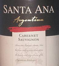 Santa Ana Cabernet Sauvignon