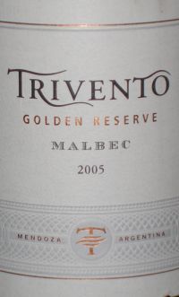 Trivento Golden Reserve Malbec