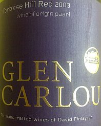 Glen Carlou Tortoise Hill Red