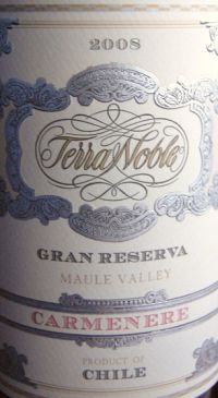 TerraNoble Gran Reserva Carmenere