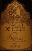 Camillo De Lellis Biferno rosso Riserva