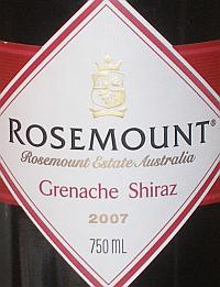 Rosemount Diamond Grenache Shiraz