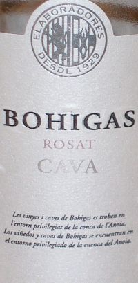 Bohigas Rosat Cava