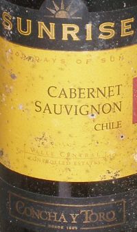 Sunrise Cabernet Sauvignon