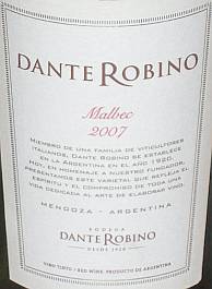 Dante Robino Malbec