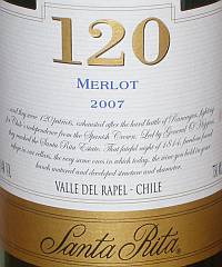 Santa Rita 120 Merlot