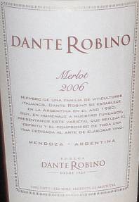 Dante Robino Merlot