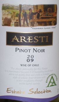 Aresti Pinot Noir Estate Selection