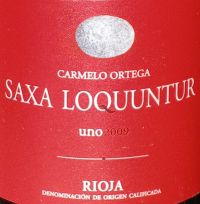 Carmelo Ortega Saxa Loquuntur Uno