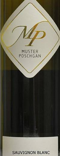 Muster Poschgan Sauvignon Blanc