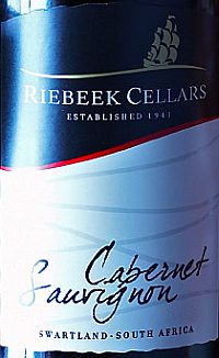 Riebeek Cellars Cabernet Sauvignon
