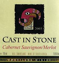 Cast in Stone Cabernet Sauvignon Merlot