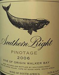 Southern Right Pinotage Walker Bay