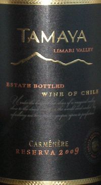 Tamaya Carmenere Reserva