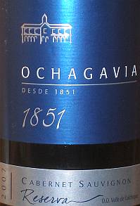 Ochagavia Cabernet Sauvignon Reserva