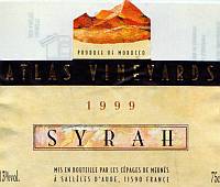 Atlas Vineyards Syrah