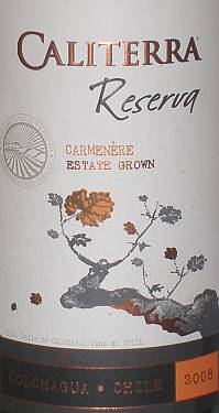 Caliterra Carmenere Reserva