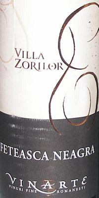 Villa Zorilor Feteasca Neagra
