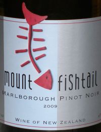 Mount Fishtail Pinot Noir