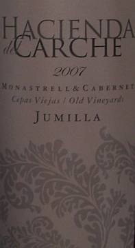 Hacienda del Carche Monastrell Cabernet Cepas Viejas Jumilla