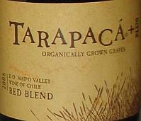 Tarapaca Plus Red Blend