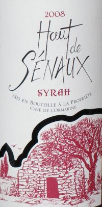 Haut de Senaux Syrah