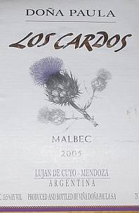 Los Cardos Malbec