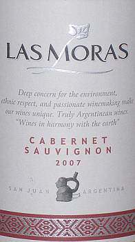 Las Moras Cabernet Sauvignon