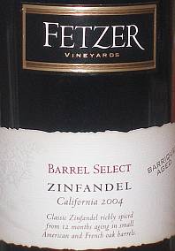 Fetzer Barrel Select Zinfandel