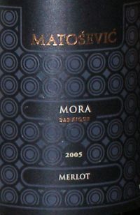 Matosevic Mora Barrique Merlot