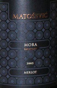 Matosevic Mora Barrique Merlot