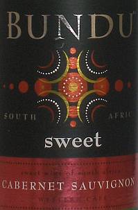 Bundu Sweet Cabernet Sauvignon