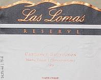 Las Lomas Reserve Cabernet Sauvignon Unfiltered