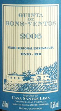 Quinta de Bons Ventos Casa Santos Lima