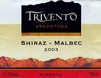 Trivento Shiraz Malbec